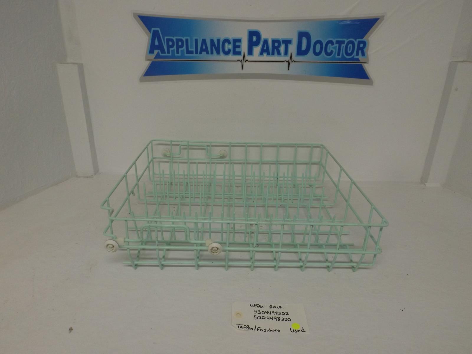 Tappan/Frigidaire Dishwasher 5304498202 5304498220 Upper Rack Used Tappan/Frigidaire Dishwasher 5304498202 5304498220 Upper Rack Used